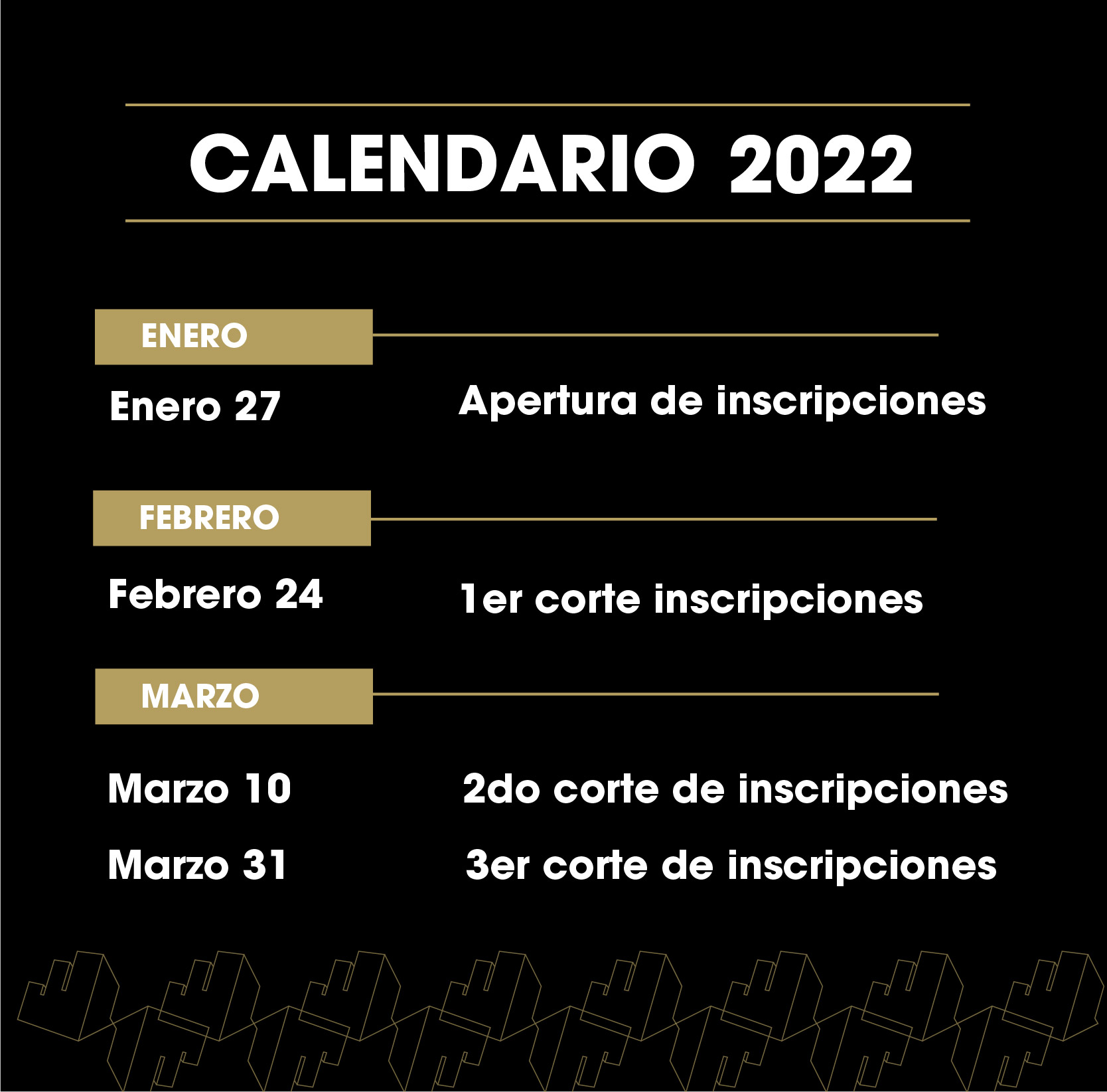 Calendario Effie Awards Colombia 2022